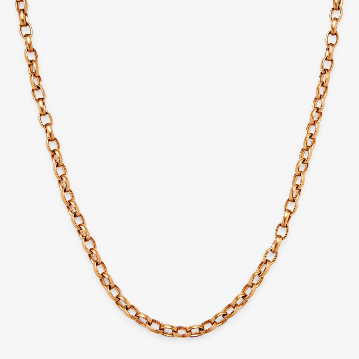 Sonoma Small Link Chain Necklace in 22K Apricot Gold – Reinstein Ross