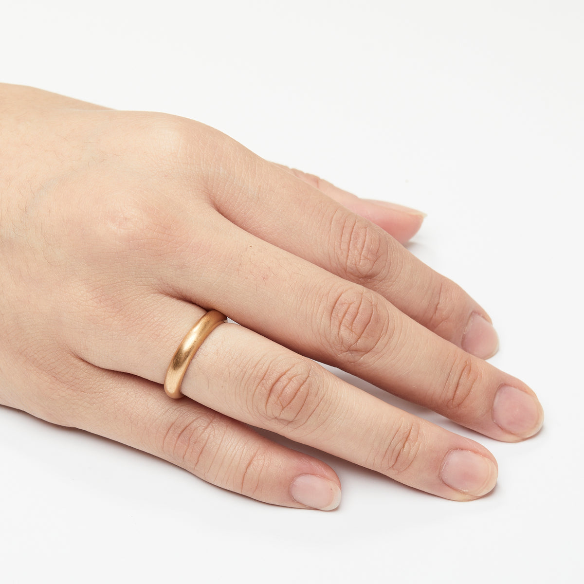 Sonoma Band in 20K Peach Gold- 3mm – Reinstein Ross