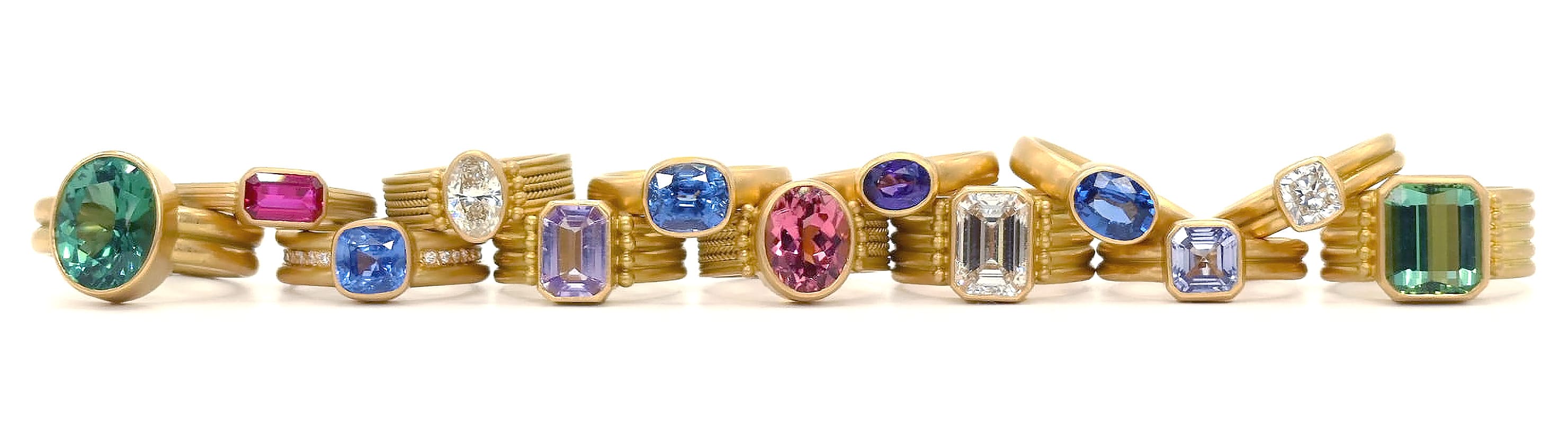 Diamond Rings | 22k Gold Rings | Gemstone Rings - Reinstein Ross ...