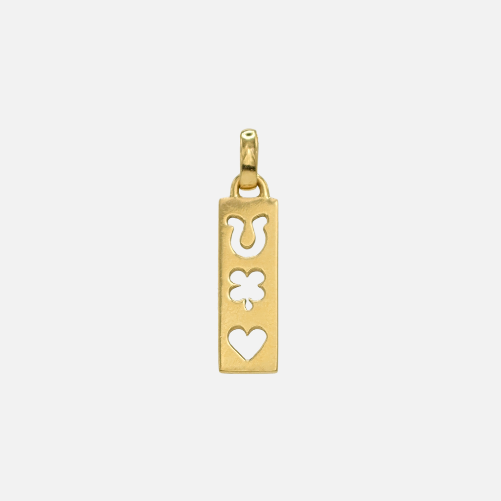 Sonoma "Lucky Charms" Yamuna Small Pendant in 20K Peach Gold Reinstein Ross Goldsmiths