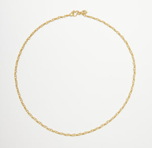 Isabella "Twisted" Necklace in 20K Peach Gold Reinstein Ross Goldsmiths