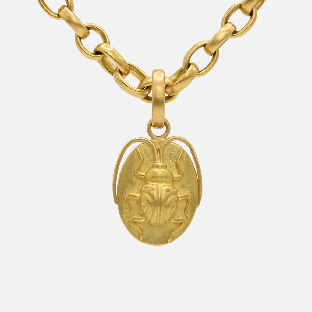 Entomo Golden Bug Tag in 20K Peach Gold