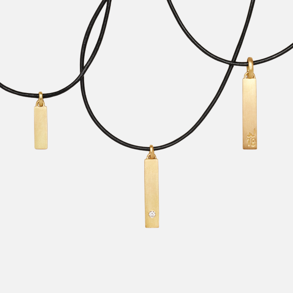 Sonoma "Yamuna" Halfway Pendant in 20K Peach Gold