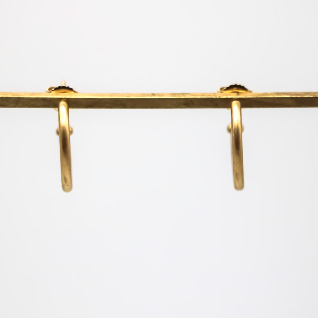 Hoopstock Regular Oval Hoops in 20K Peach Gold