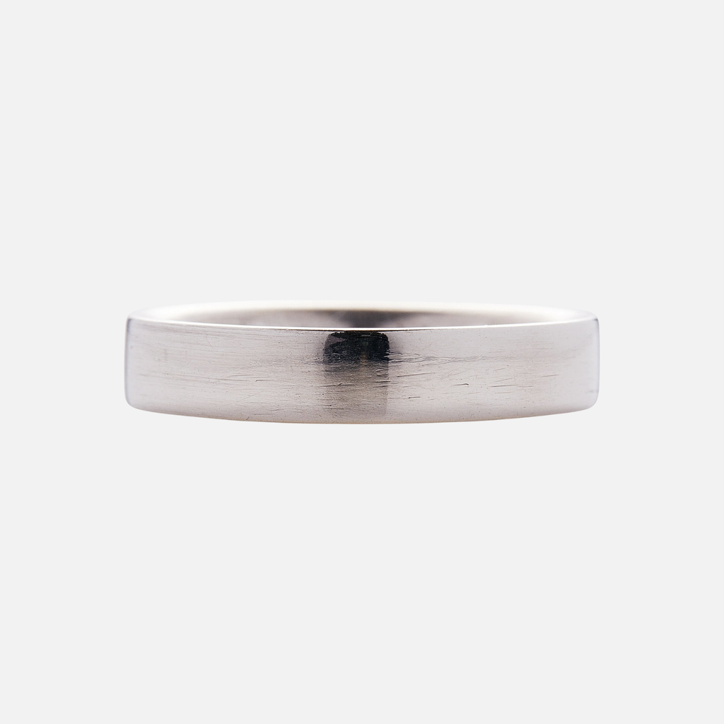 Half Moon Band in 18K Alpine Gold- 4mm