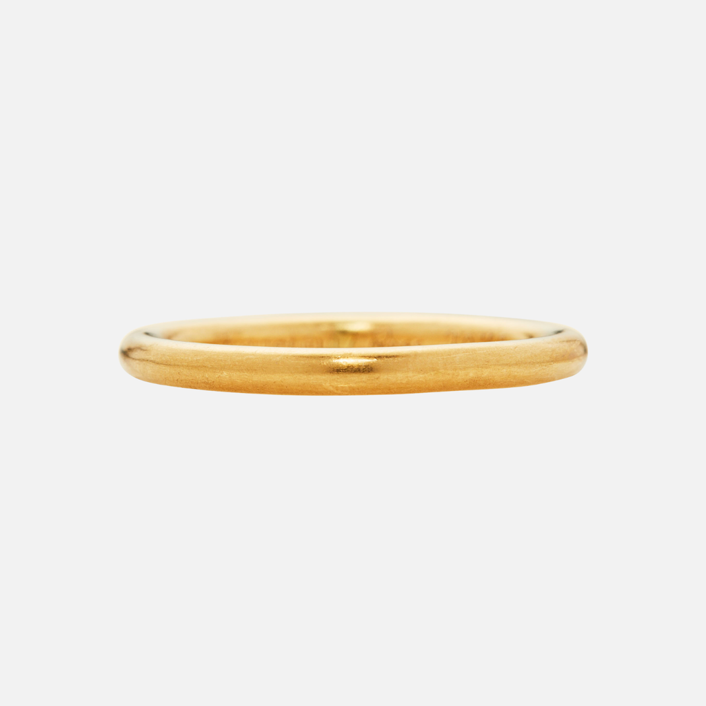 Classic Band in 20K Peach Gold- 2mm