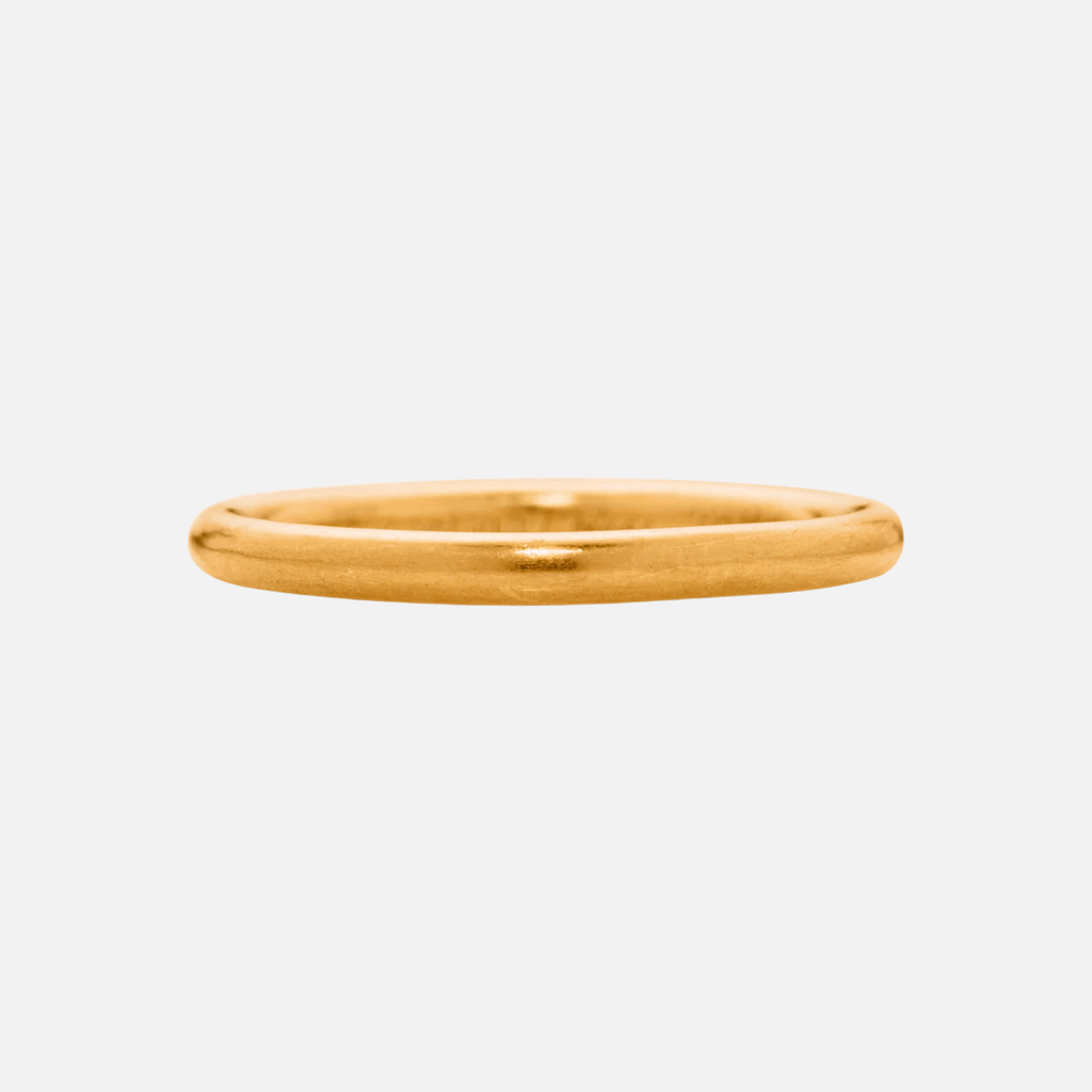 Classic Band in 22K Apricot Gold- 2mm