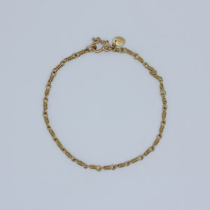 Isabella "Classic" Bracelet in 20K Peach Gold Reinstein Ross Goldsmiths