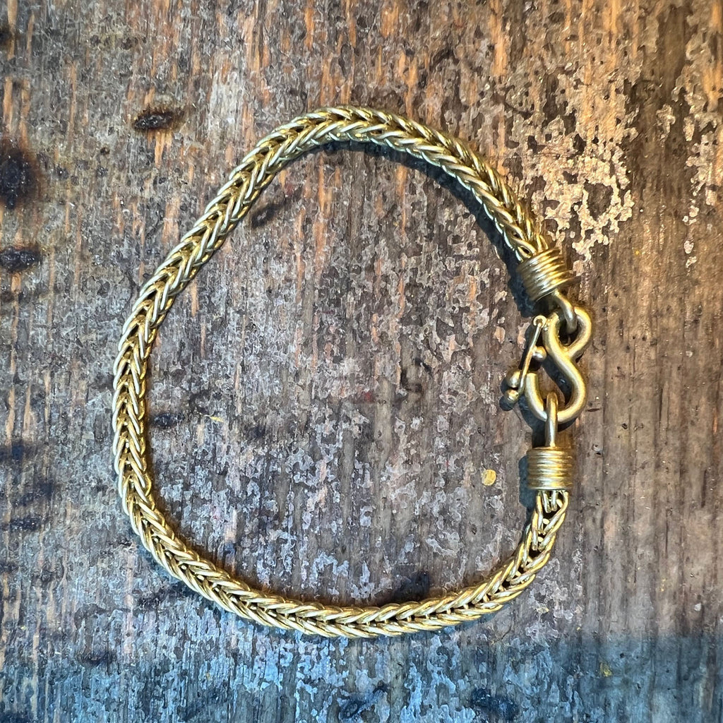 Dyan "Penelope" Chain Bracelet in 20K Peach Gold Reinstein Ross Goldsmiths