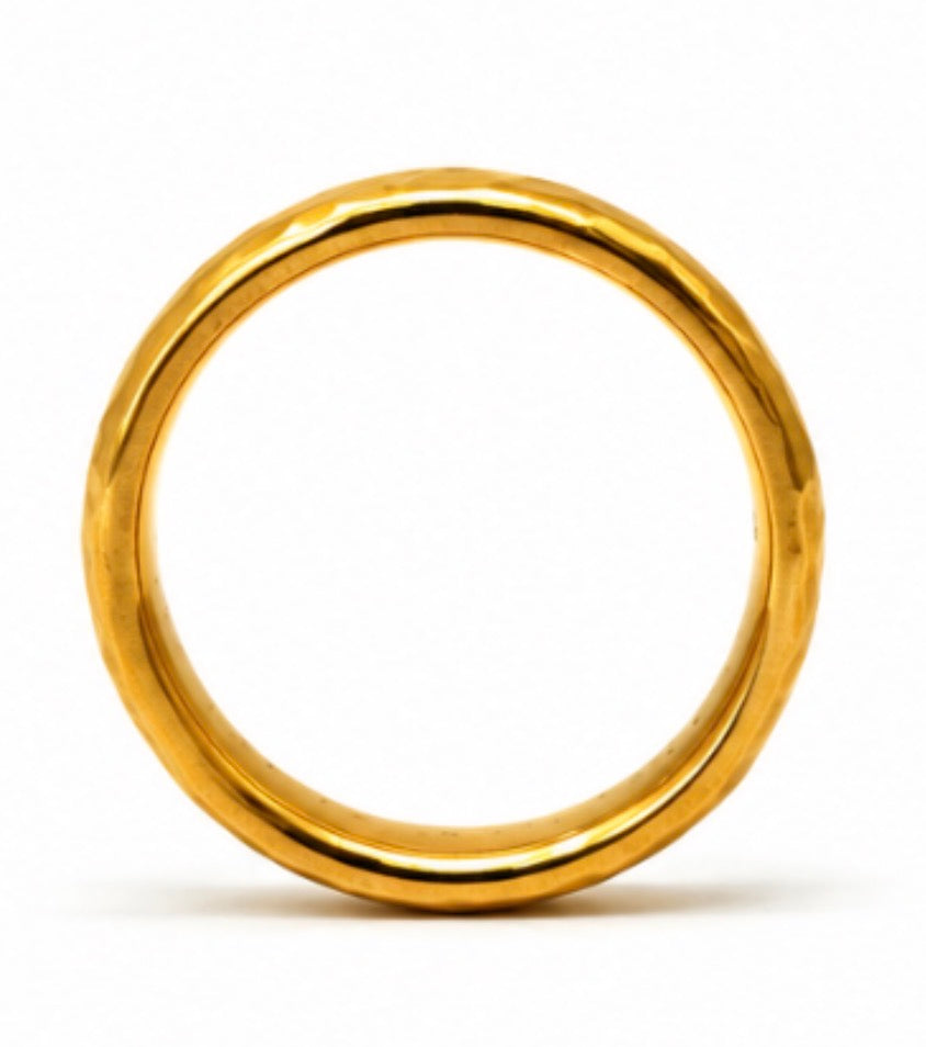 Sonoma Band in 22K Apricot Gold- 4mm