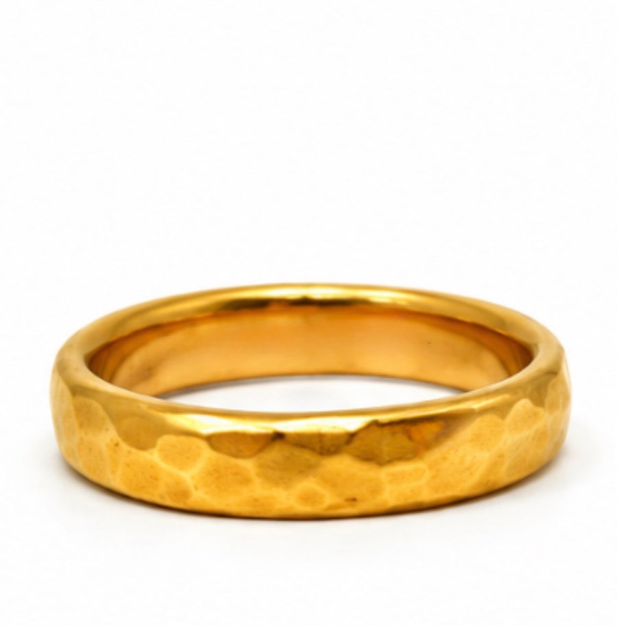 Sonoma Band in 22K Apricot Gold- 4mm