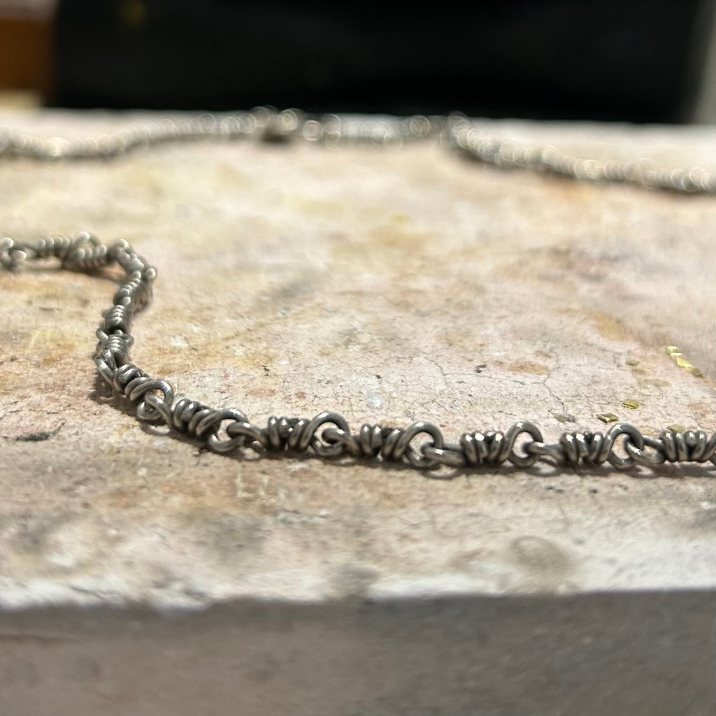 Isabella "Ingrid" Necklace in 18K Alpine Gold