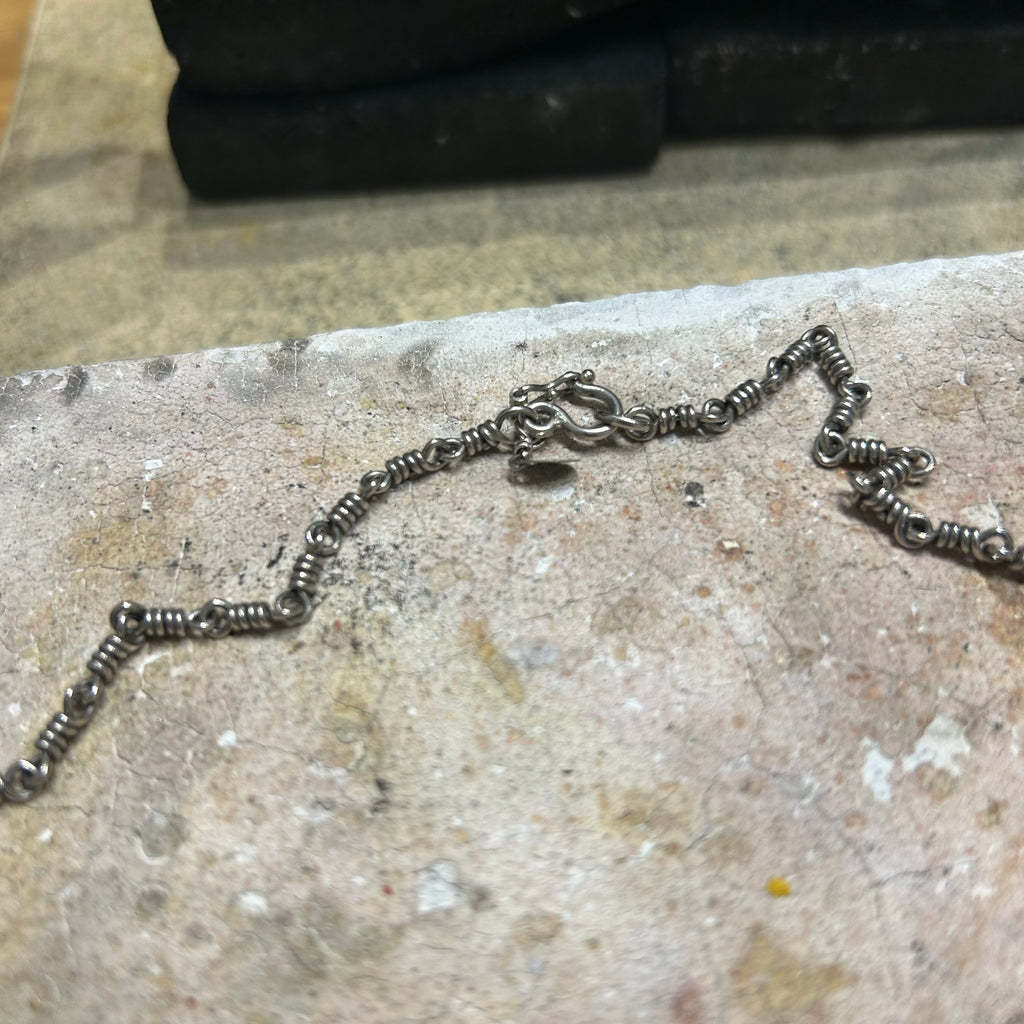 Isabella "Ingrid" Necklace in 18K Alpine Gold