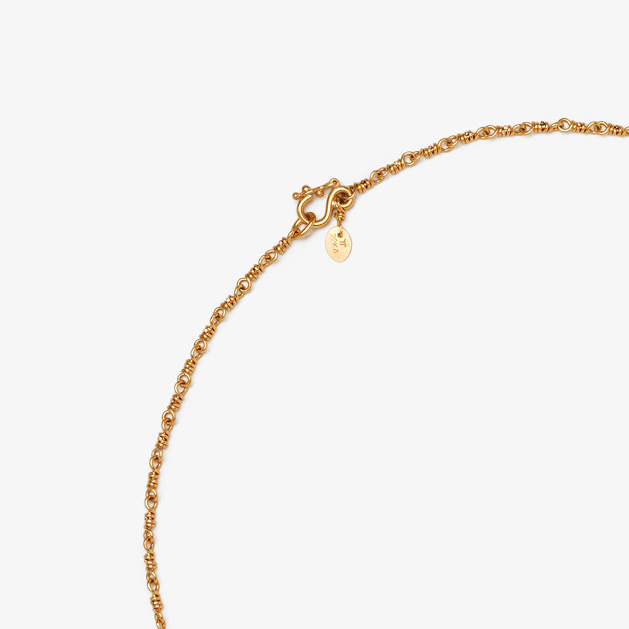 Isabella "Classic" Necklace in 22K Apricot Gold