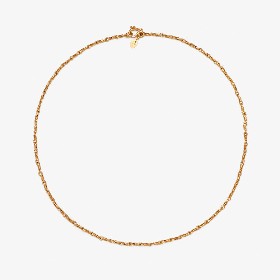 Isabella "Classic" Necklace in 22K Apricot Gold