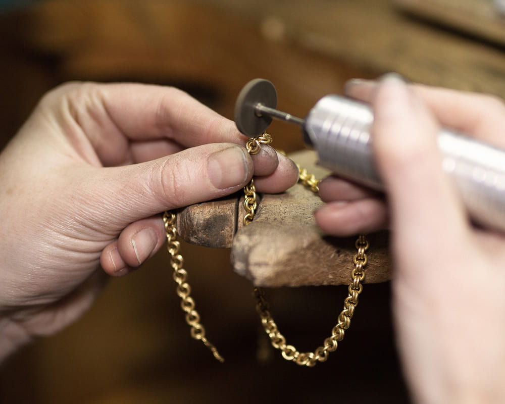 Sonoma Mixed Link Bracelet in 22K Apricot Gold – Reinstein Ross