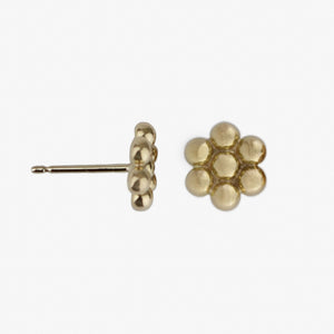 Snowdrop Large Studs in 20K Peach Gold Reinstein Ross Goldsmiths