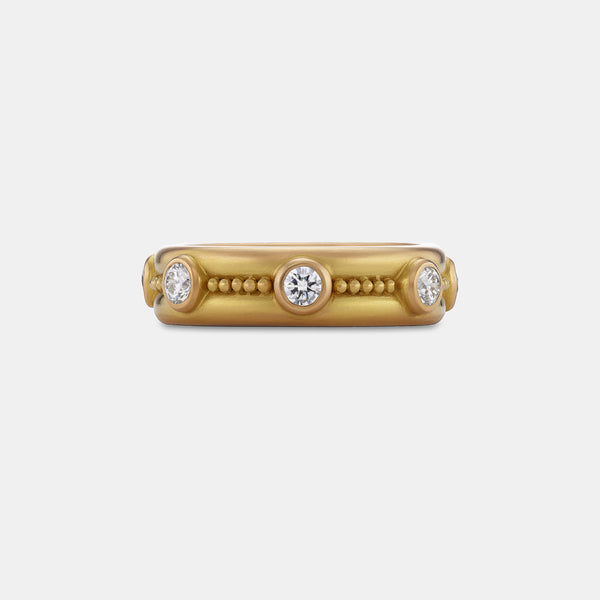 Double Half Round Diamond 