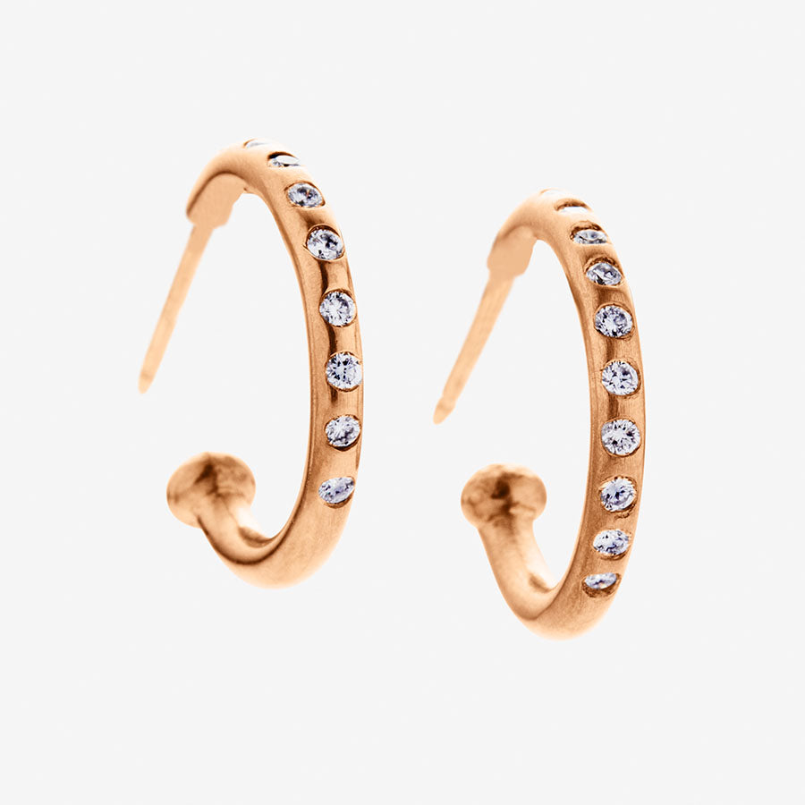 Amazon.com: 4 Diamond Hoop Nose Ring with Diamond Dangling End 20G Color  Made of brass, can be used on Pierced and non Pierced Nose : Clothing,  Shoes & Jewelry