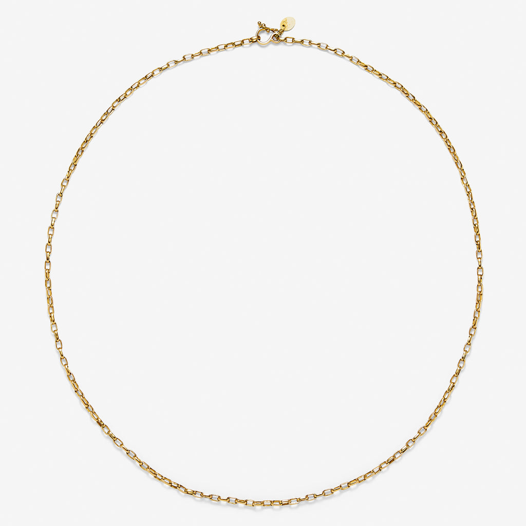 Sonoma Mini Link Chain Necklace in 20K Peach Gold