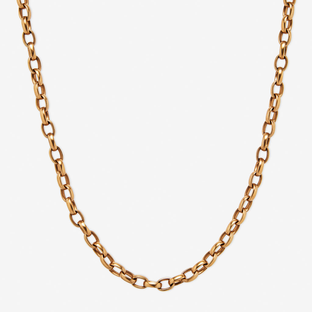 Sonoma Regular Link Chain Necklace in 20K Peach Gold