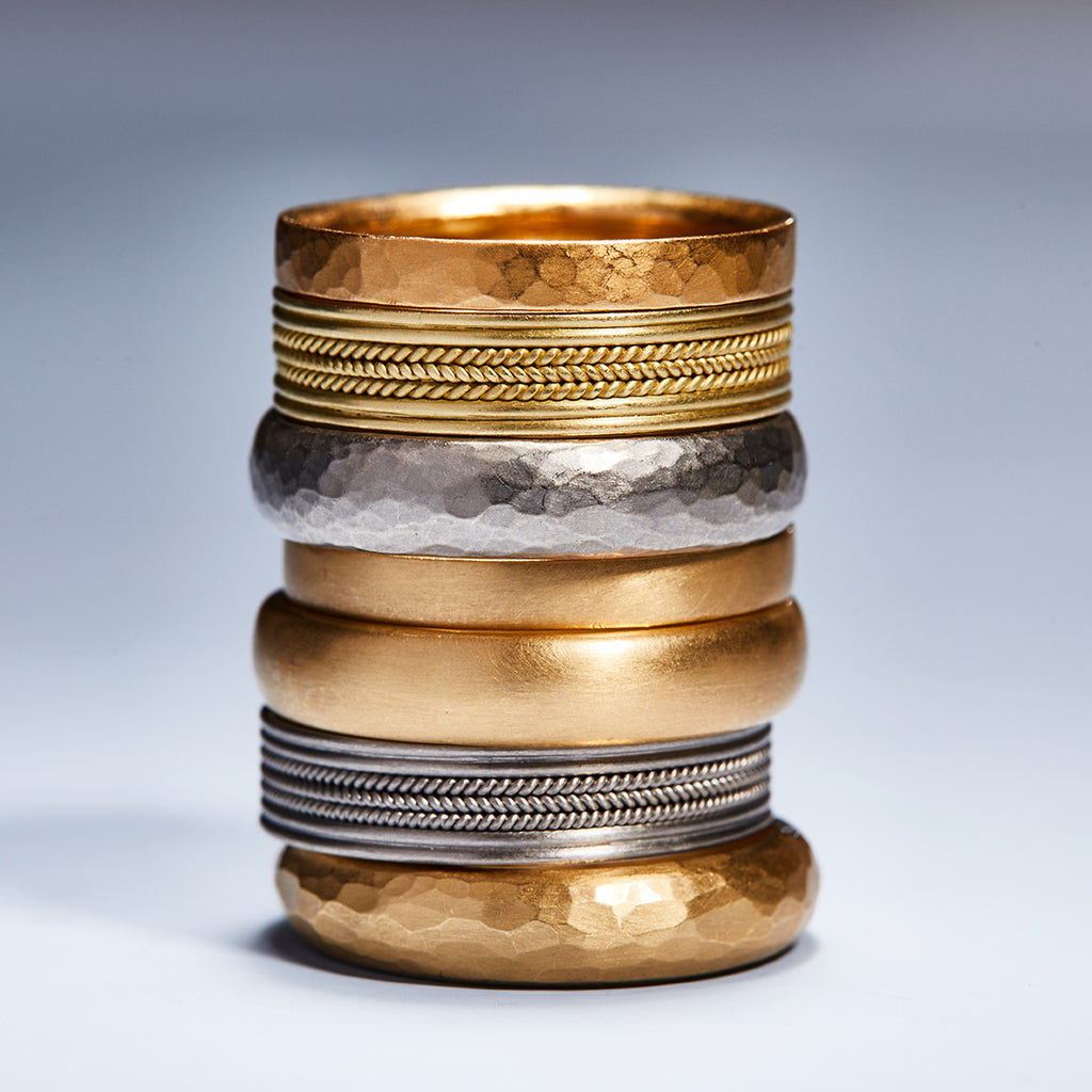 Sonoma Band in 20K Peach Gold- 5mm