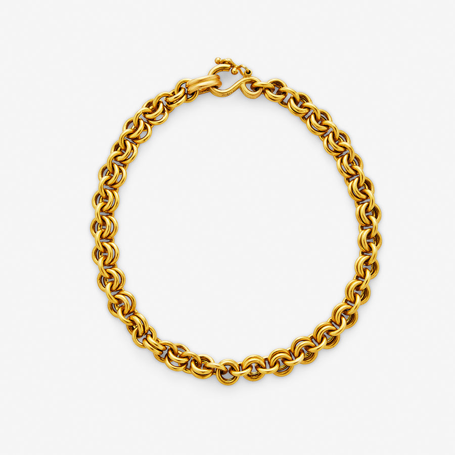 Dyan "Pre Raphaelite" Bracelet in 20K Peach Gold