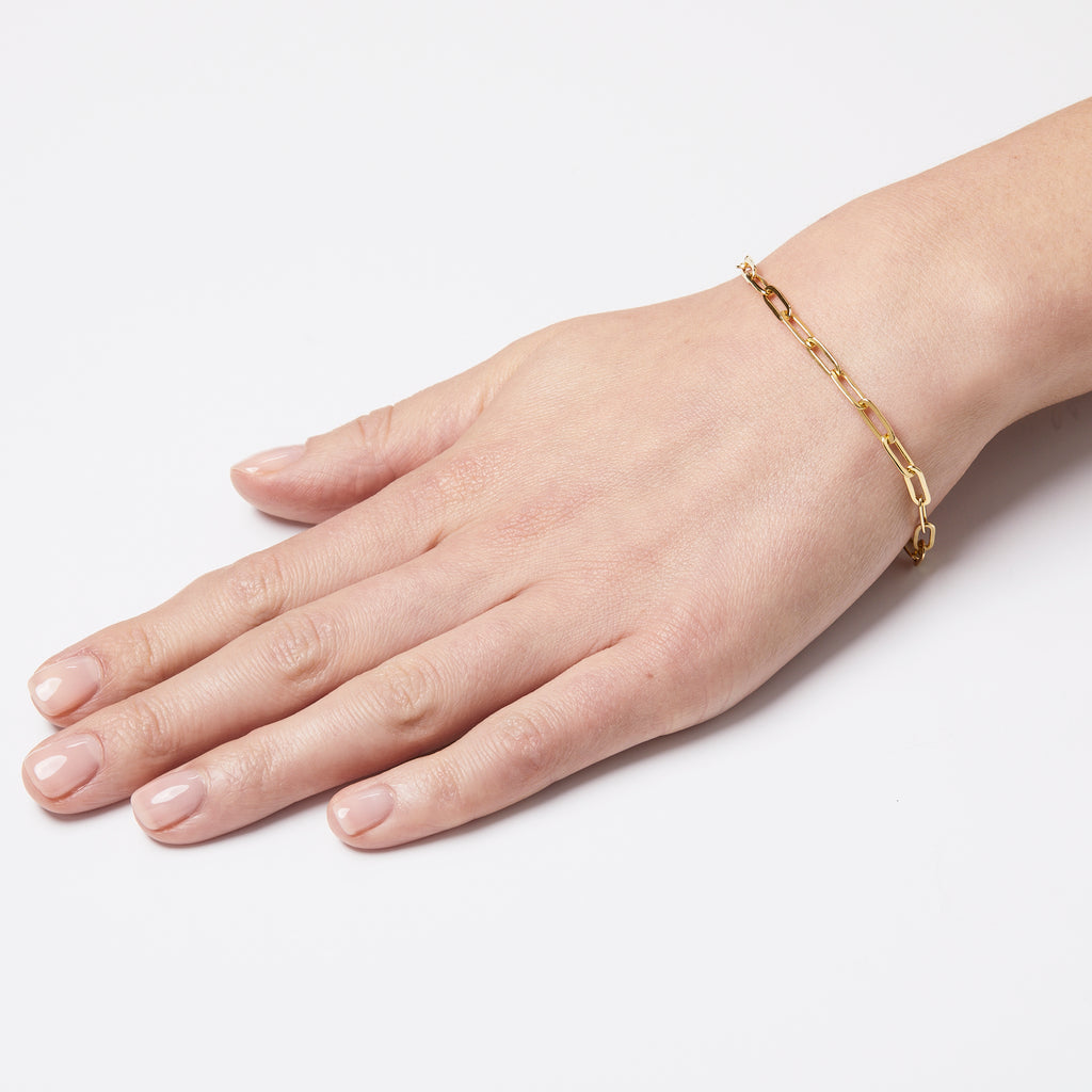 Tivoli Medium Chain Bracelet in 20K Peach Gold