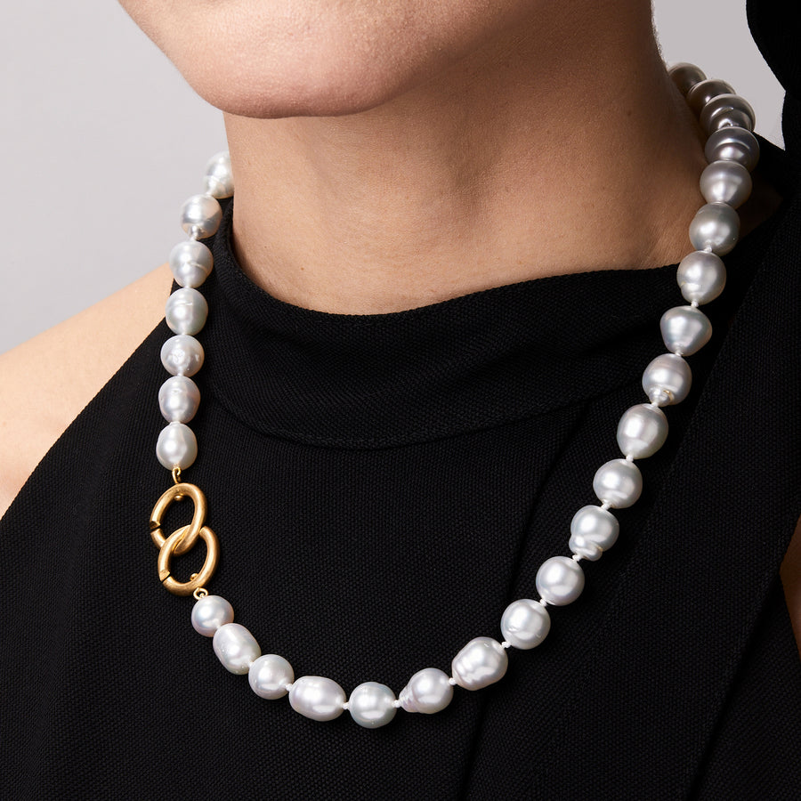 Three Stone Sapphire and Cultured Pearl Pendant – Bella's Fine Jewelers
