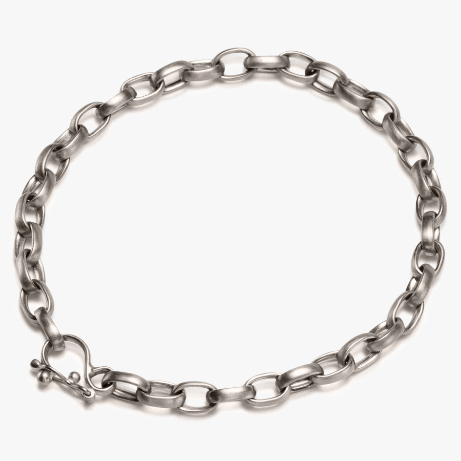 Sonoma Small Link Chain Bracelet in 18K Alpine Gold Reinstein Ross Goldsmiths
