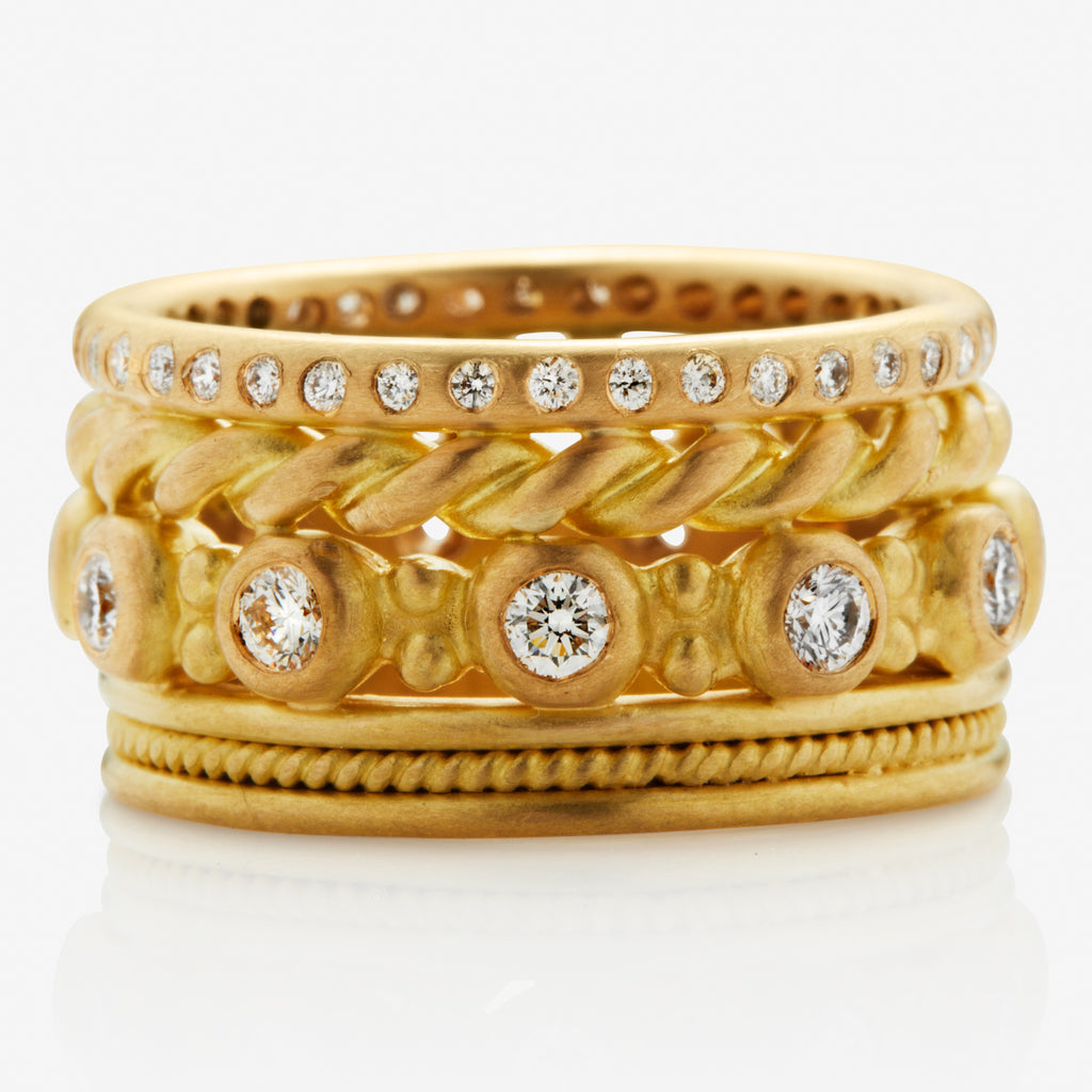 Fine 18k, 20k & 22k Gold Jewelry | Artisanal Gold Jewelry - Reinstein ...