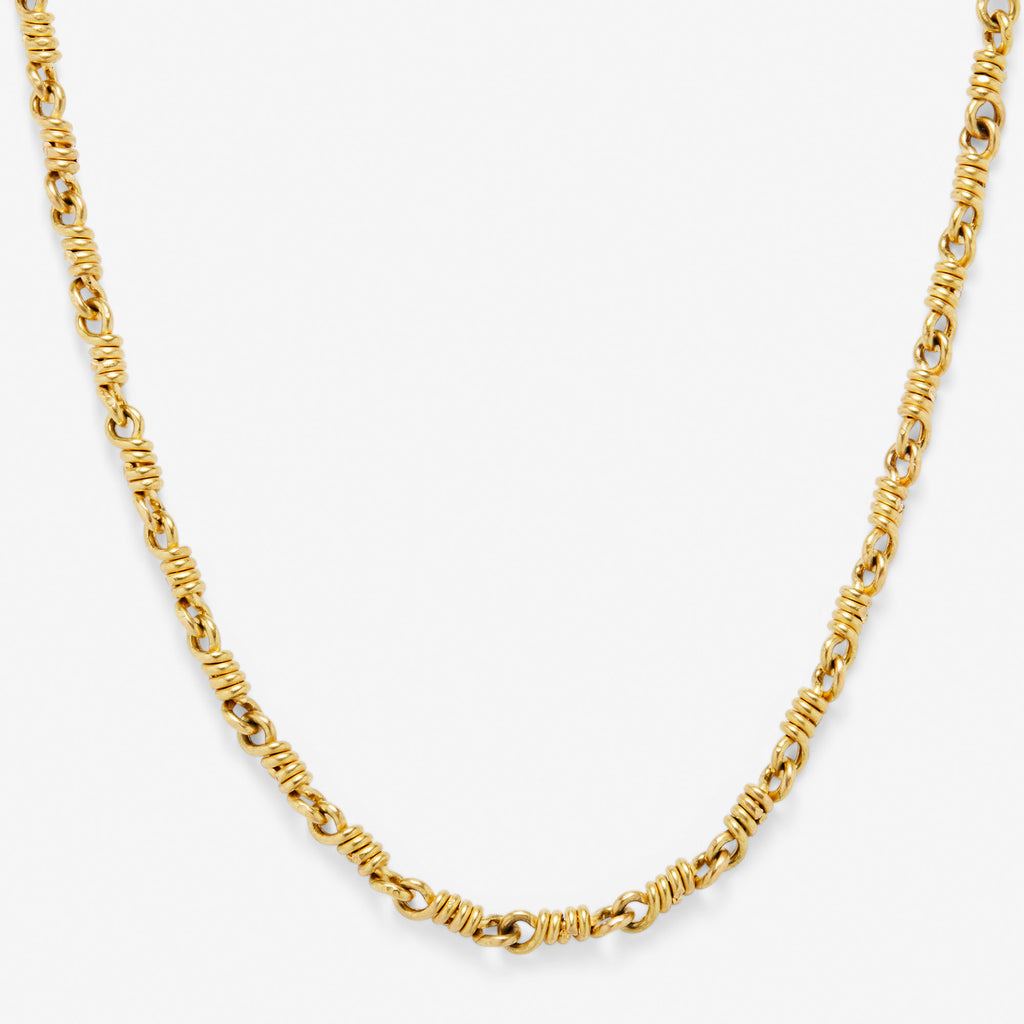 Isabella "Elettra" Necklace in 20K Peach Gold Reinstein Ross Goldsmiths