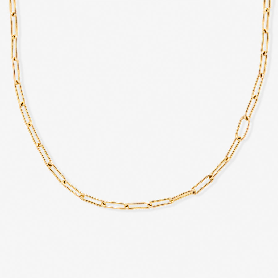 Tivoli Medium Chain Necklace in 20K Peach Gold- 18'' – Reinstein Ross